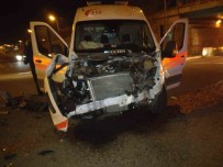 Ambulans Ile Isçi Tasiyan Minibüs Çarpisti Açiklamasi 8 Yarali