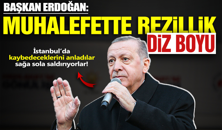 Cumhurbaşkanı Erdoğan: Muhalefet bütçe değil eser engelli