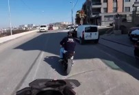 Beylikdüzü'nde Polis Ile Ehliyetsiz Sürücünün Kovalamacasi Kamerada