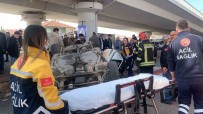 Karaman'da Çarpisan Otomobillerden Biri Takla Atti Açiklamasi 3 Yarali