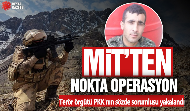 MİT'ten nokta operasyon! Terör örgütü PKK'nın sözde sorumlusu yakalandı