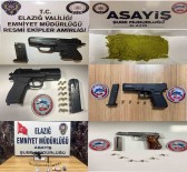Elazig'da Ruhsatsiz Silah Ve Uyusturucu Madde Ele Geçirildi