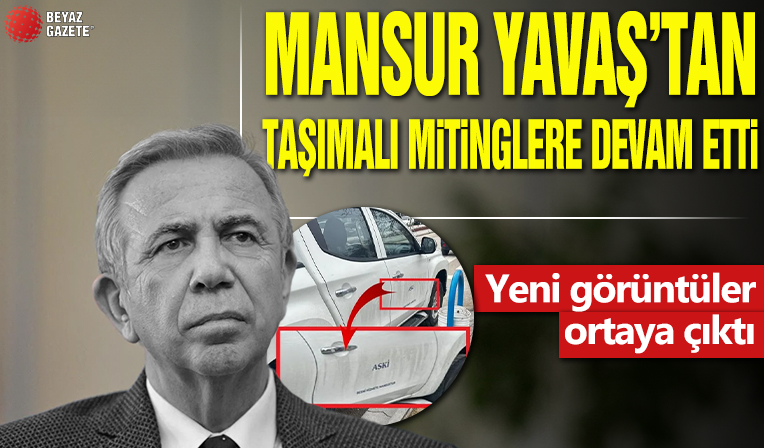 Mansur Yavaş, taşımalı mitinglere devam etti! Yeni görüntüler ortaya çıktı