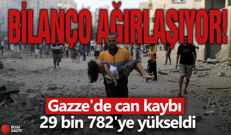5 ay oldu! Gazze'de can kaybı 29 bin 782'ye yükseldi
