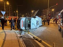 Mersin'de Ambulans Ile Otomobil Çarpisti Açiklamasi 1'I Agir 7 Yarali