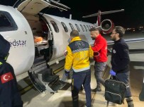 3 Aylik Bebek Ambulans Uçak Ile Konya'ya Sevk Edildi