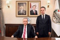 Cumhurbaskani Erdogan Vali Ünlü'yü Ziyaret Etti