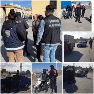 'Narko Alan Ve Asayis Uygulamasi'nda 4 Aranan Sahis Yakalandi