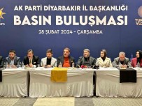 AK Parti Diyarbakir Il Baskani Rasit Ocak Basin Mensuplariyla Bir Araya Geldi