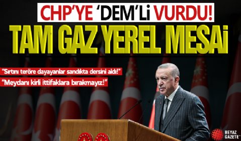Yerel seçime geri sayım! Başkan Erdoğan, Kütahya'da halka hitap ediyor
