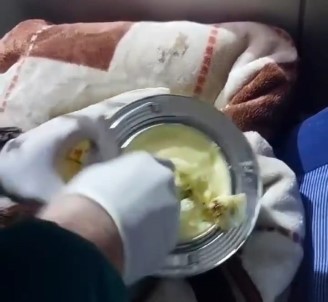 Margarin Kutusundan Uyusturucu Çikti