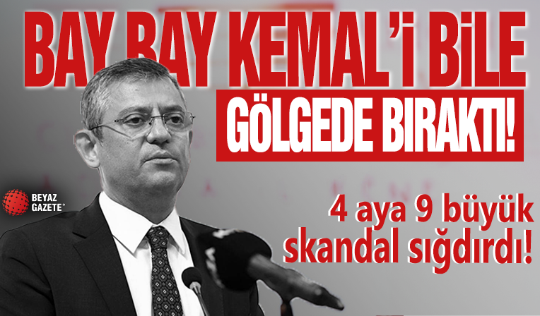 Özgür Özel 4 aya 9 büyük skandal sığdırdı: Kemal Kılıçdaroğlu’nu bile gölgede bıraktı!