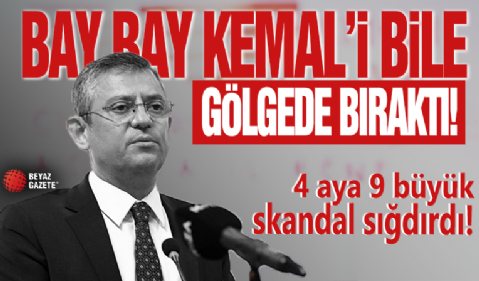 Özgür Özel 4 aya 9 büyük skandal sığdırdı: Kemal Kılıçdaroğlu’nu bile gölgede bıraktı!
