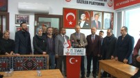 AK Parti Küçükçekmece Belediye Baskan Adayi Aziz Yeniay, 15 Temmuz Gaziler Platformunu Ziyaret Etti