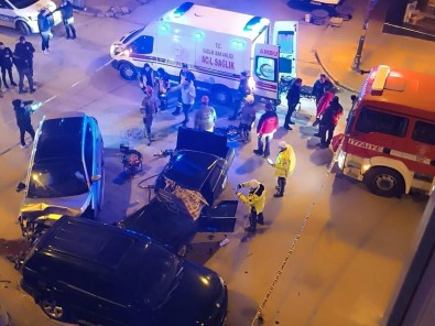 Bandirma'da Trafik Kazasi Kameralara Yansidi