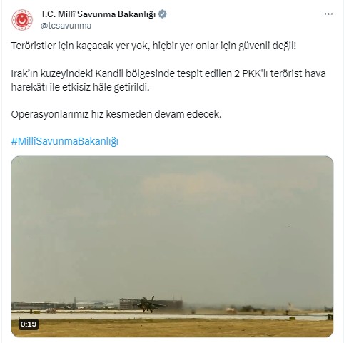 2 terörist öldürüldü
