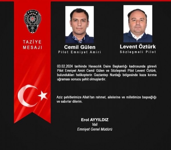 Gaziantep'te helikopter düştü: 2 pilot şehit oldu | Bakanlardan peş peşe açıklamalar