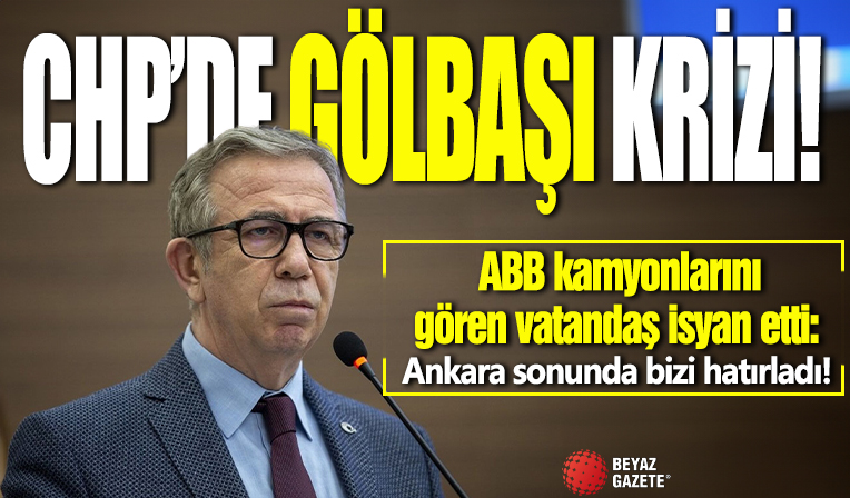 CHP’de Gölbaşı krizi! ABB kamyonlarını gören vatandaş isyan etti: Ankara sonunda bizi hatırladı!
