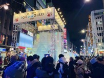 Japonya'daki Kar Festivali Görsel Sölen Olusturdu