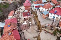 Tokat'ta Heyelan Felaketinin Vurdugu Günebakan Köyü Dronla Havadan Görüntülendi