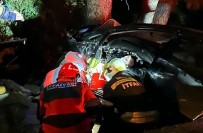 Otomobil Agaca Çarpti Açiklamasi 1 Ölü