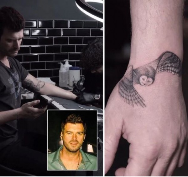 Kıvanç Tatlıtuğ yeni dövme yaptırdı