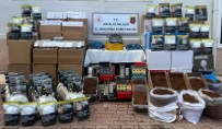 Antalya'da Jandarmadan Kaçak Sigara Imalathanesine Baskin