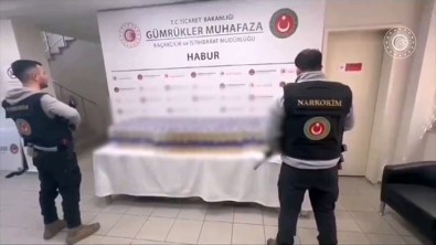 Habur Sinir Kapisi'nda 345 Kilo Metamfetamin Ele Geçirildi