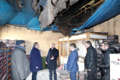 Vali Talimat Verdi, Sebze Hali Onarilacak