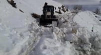Yüksekova'daki Köy Yollarinda Karla Mücadele Çalismasi Devam Ediyor Haberi