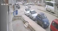 Amasya'da Motosikletin Hafif Ticari Araçla Çarpistigi Kaza Kamerada Açiklamasi 1 Yarali Haberi