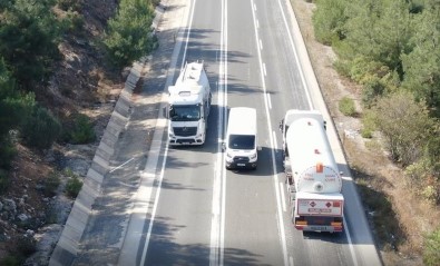 Drone Denetimde 7 Bin 530 TL Trafik Idari Para Cezasi Kesildi