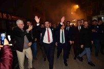 Yeniden Refah Partisi Kestel Belediye Baskan Adayi Önder Tanir'a Coskulu Karsilama