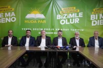 HÜDA-PAR Diyarbakir Büyüksehir Belediye Baskan Adayi Dinç Projelerini Ve Vizyonunu Basinla Paylasti