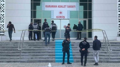 Karaman'da Adliye Girisinde Silahli Saldiri Açiklamasi 1 Yarali