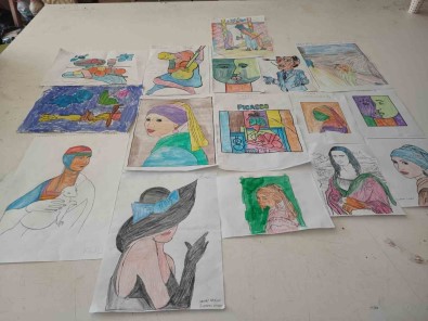 Özel Bireyler Avanos Güzel Sanatlar MYO'da Dünya Ressamlar Günü Etkinligine Katildi
