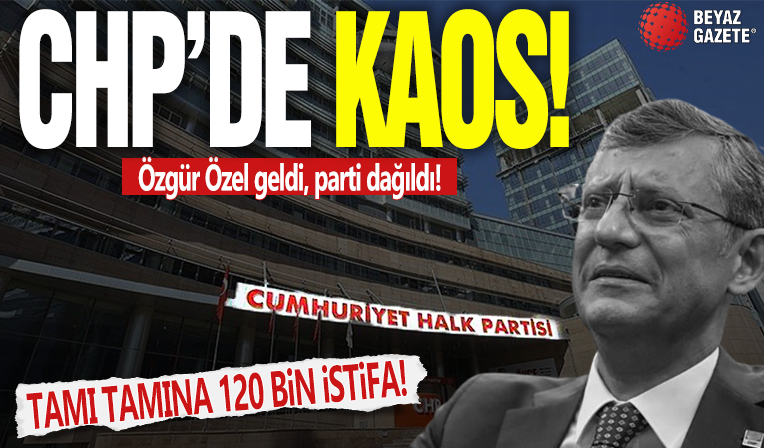 Özgür Özel geldi, parti dağıldı! Tamı tamına 120 bin istifa