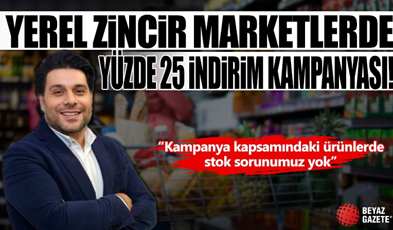 Yerel zincir marketler İstanbul'da temel gıdada yüzde 25'e varan indirim yapacak