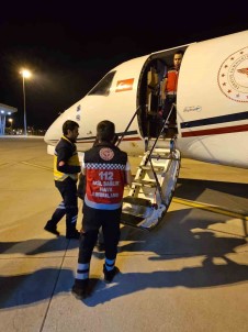 13 Yasindaki Genç, Uçak Ambulans Ile Ankara'ya Sevk Edildi