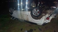 Elazig'da Otomobil Takla Atti Açiklamasi 2 Yarali