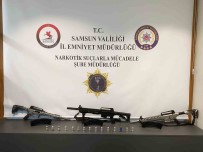 Samsun'da 3 Kisi Ruhsatsiz Tüfeklerle Yakalandi