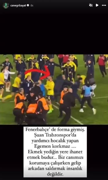 Egemen Korkmaz'dan İrfan Can Eğribayat'a yumruk! O anları paylaştı...