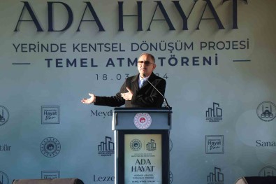 Bakan Özhaseki Açiklamasi 'Kentsel Dönüsüm Baskanligi Kurduk, Özel Bütçe Ayirdik'