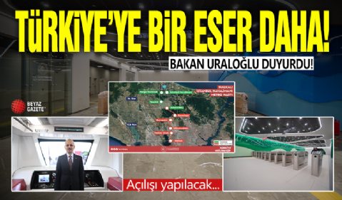 Türkiye'ye bir eser daha! Bakan Uraloğlu duyurdu: Açılışı yapılacak