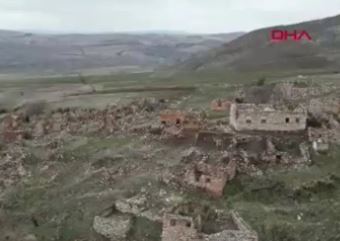 44 yıl önce terk edilen köy: Bu fikre kapılanlar kazma kürekle define aramaya koşuyor!