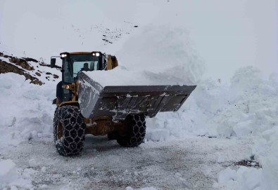 Ardahan-Ardanuç Karayolunda Yogun Kar Mesaisi