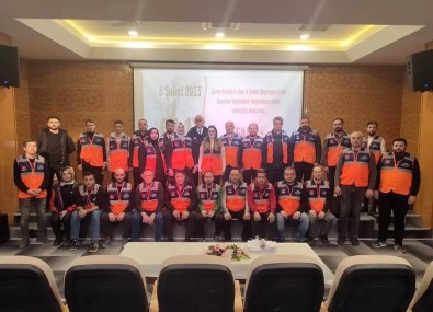 'Destek AFAD Gönüllüleri' Egitimleri Sona Erdi