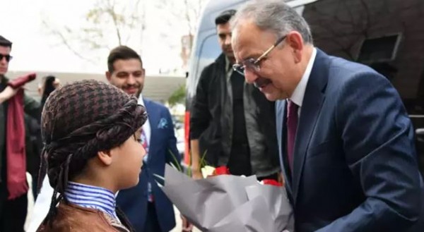 Bakan Özhaseki, Şanlıurfa'da