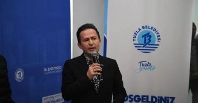 Tuzla Belediye Başkanı Şadi Yazıcı Şehit Ahmet Köroğlu'nu unutmadı! Hatırasını kütüphane ile yaşattı...