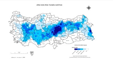 Meteoroloji Denizli Için Zirai Don Uyarisi